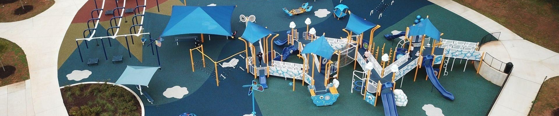 Up in the air inclusive playground at keeley park greensboro nc 2821 1747763682